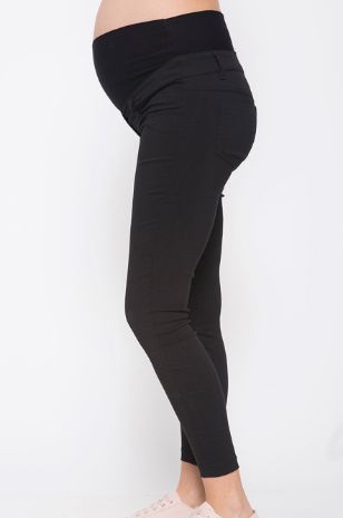 מכנסי הריון VOGUE שחורים של אבישג ארבל