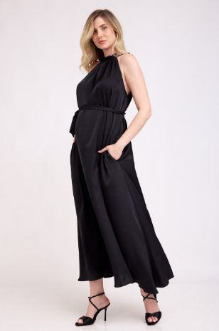 שמלת אופל הריון שחור של אבישג ארבל